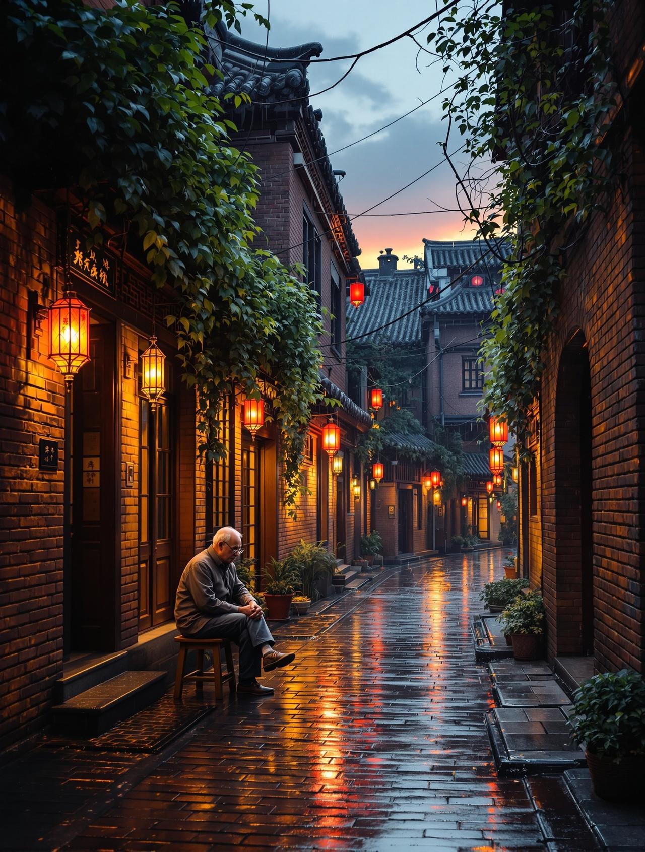 漫剧AI - 巷子里的春秋，老城记忆题材短剧